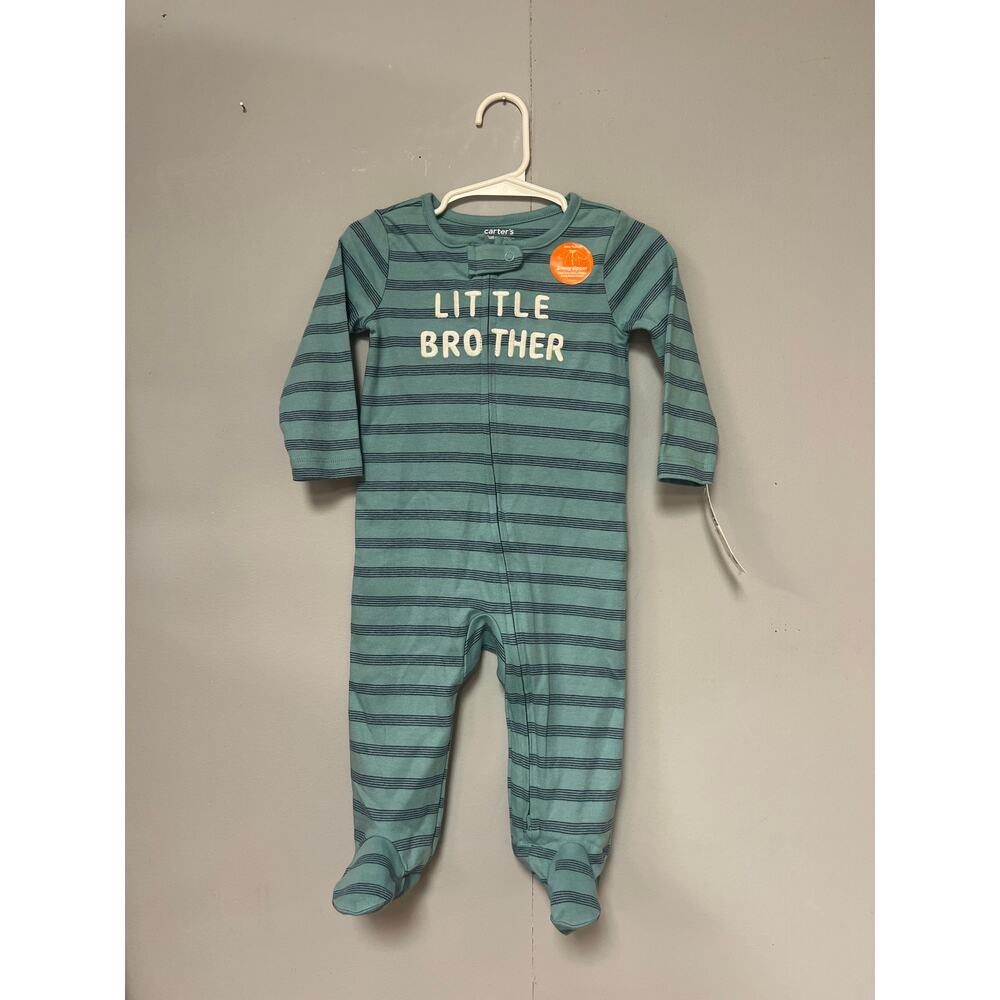 Carter’s Just One You Baby Sleeper 9M Little Brother Footed Pajamas NWT